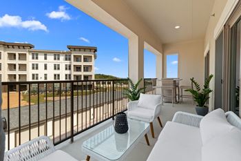 Balcony view 1 at Reveal Skyline at La Cantera, San Antonio, TX, 78256